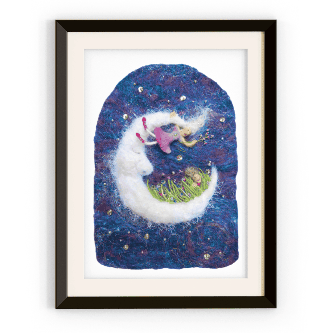 Moon Blooms - A3 Print