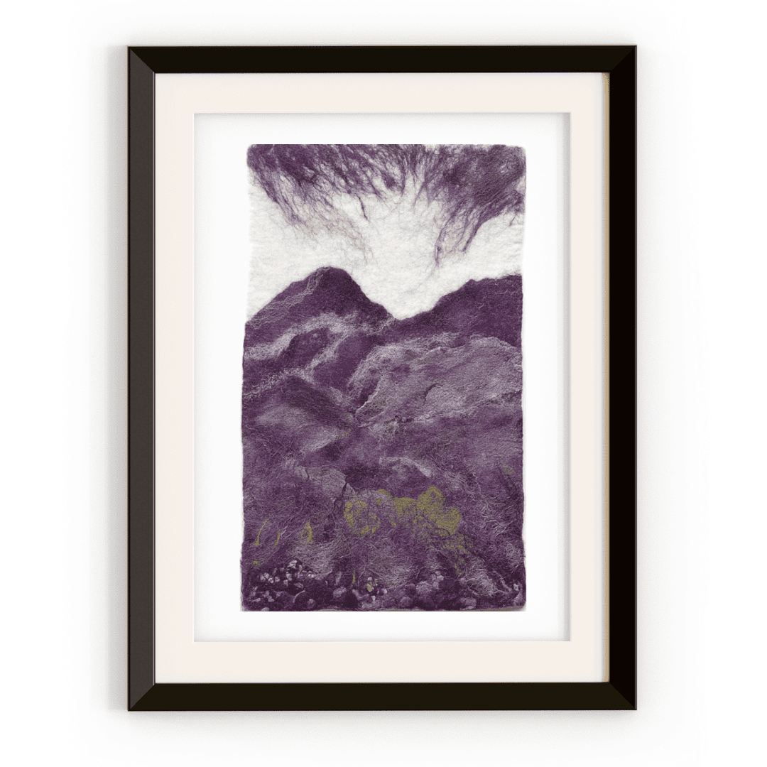 Purple Mountain - A3 Print