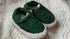 Wool Slippers Forest Green