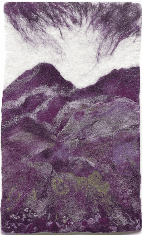 Purple Mountain - A3 Print