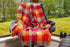 Wool Cashmere Throw - Marjorie